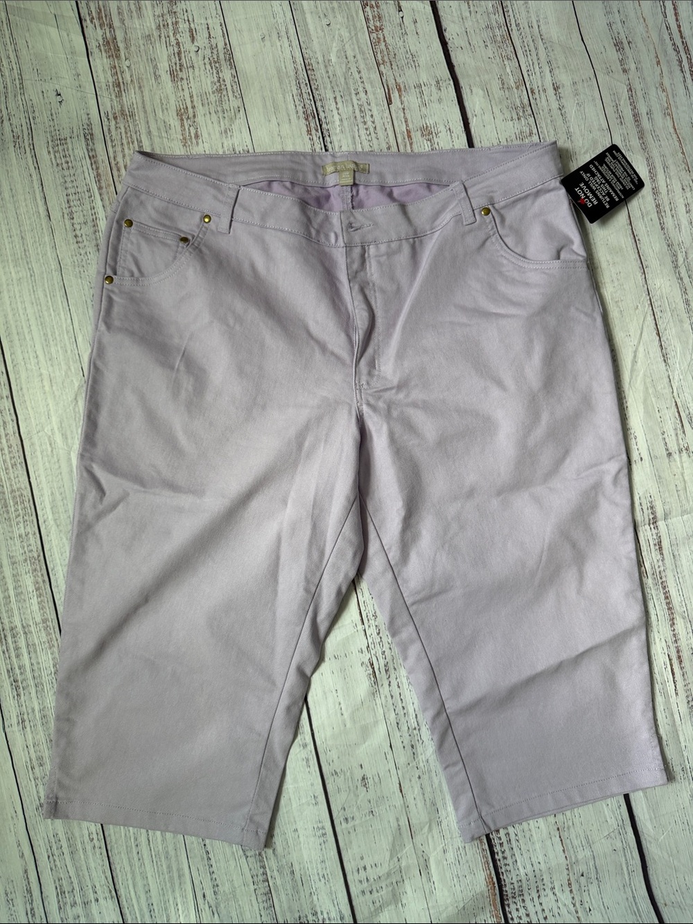 Woman Within Light Lavender Capris